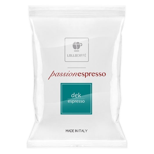 Lollo PassioNespresso Dek 100 Capsule compatibili Nespresso®